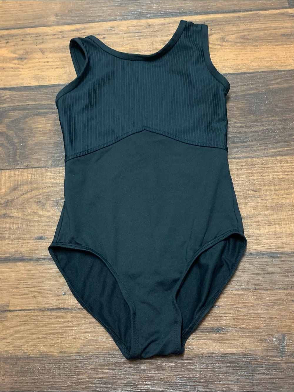 Classic Girls Black Leotard danz n motion 6x-7 Small Ballet Dance